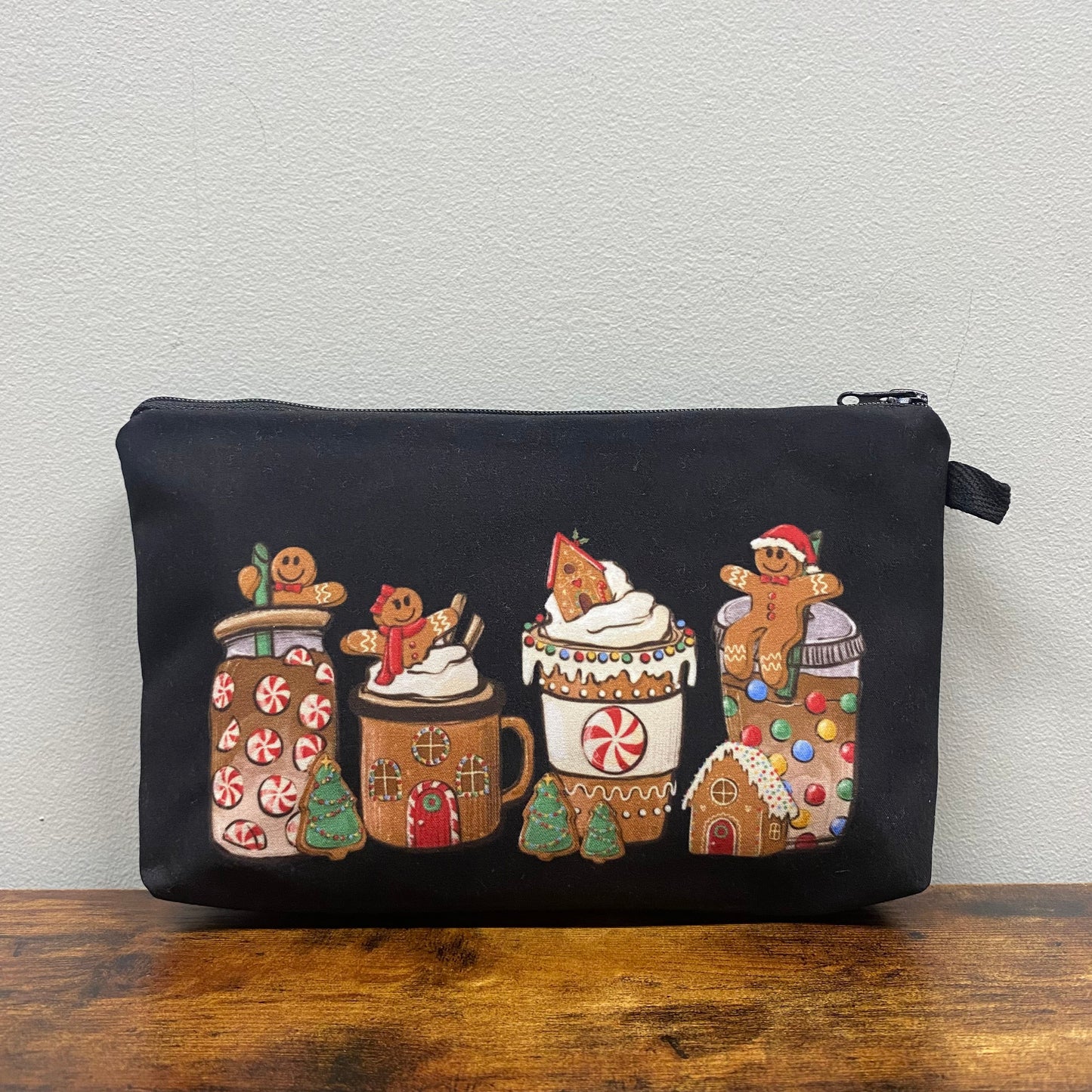 Pouch - Holiday Christmas - Coffee