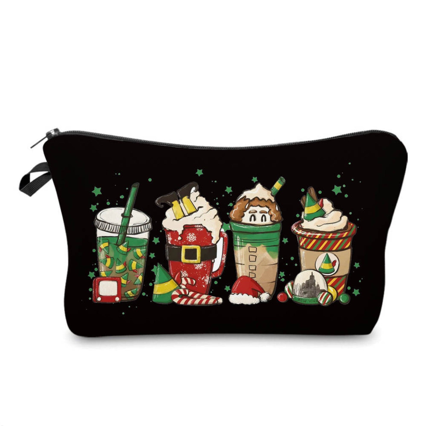 Pouch - Holiday Christmas - Coffee
