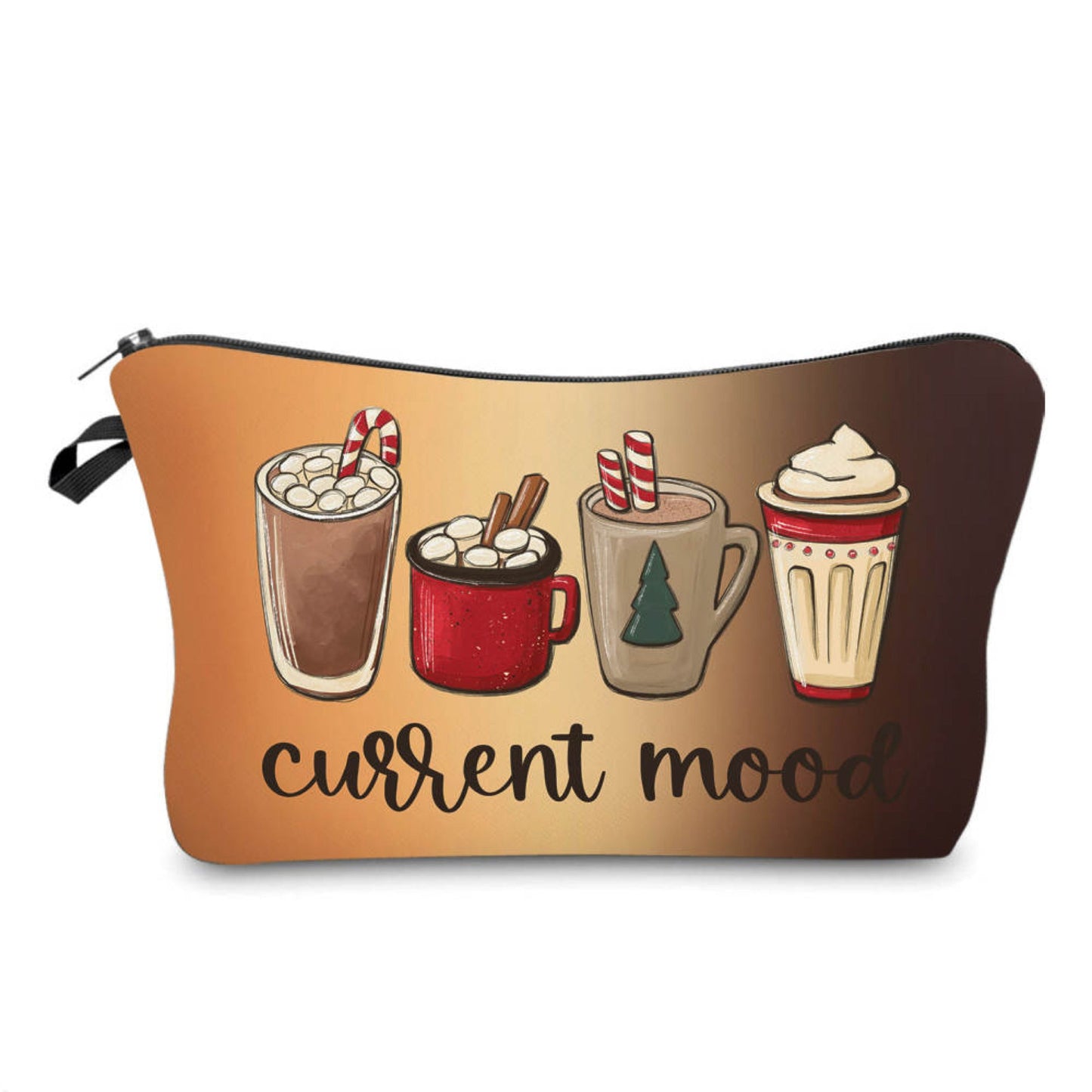 Pouch - Holiday Christmas - Coffee