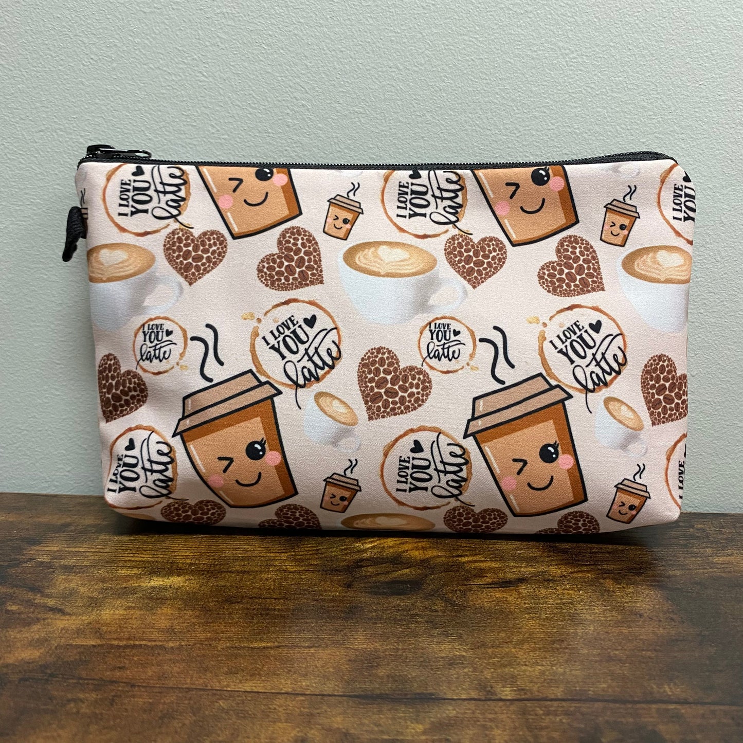 Pouch - Coffee, Love You A Latte