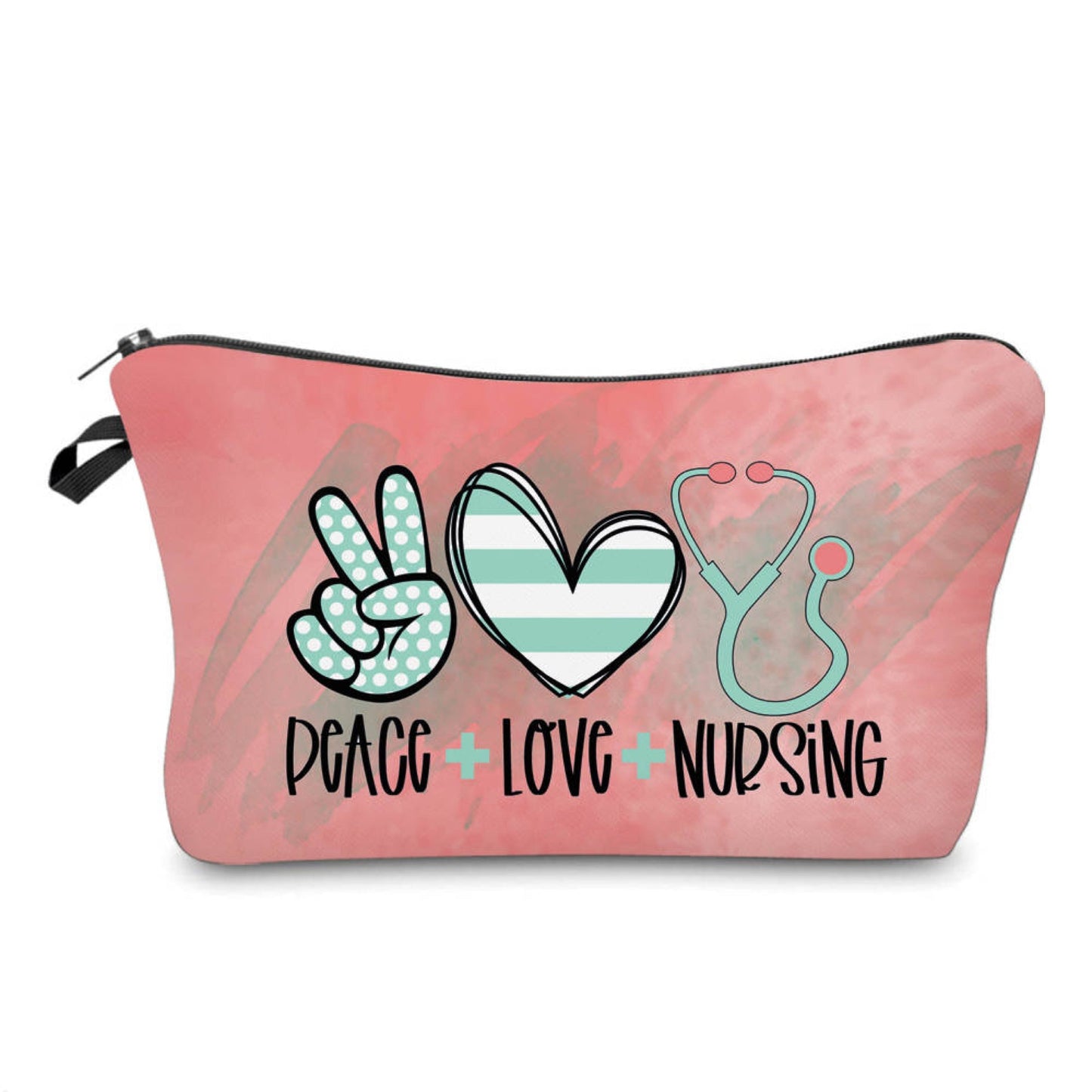 Pouch - Nurse, Peace Love Nursing