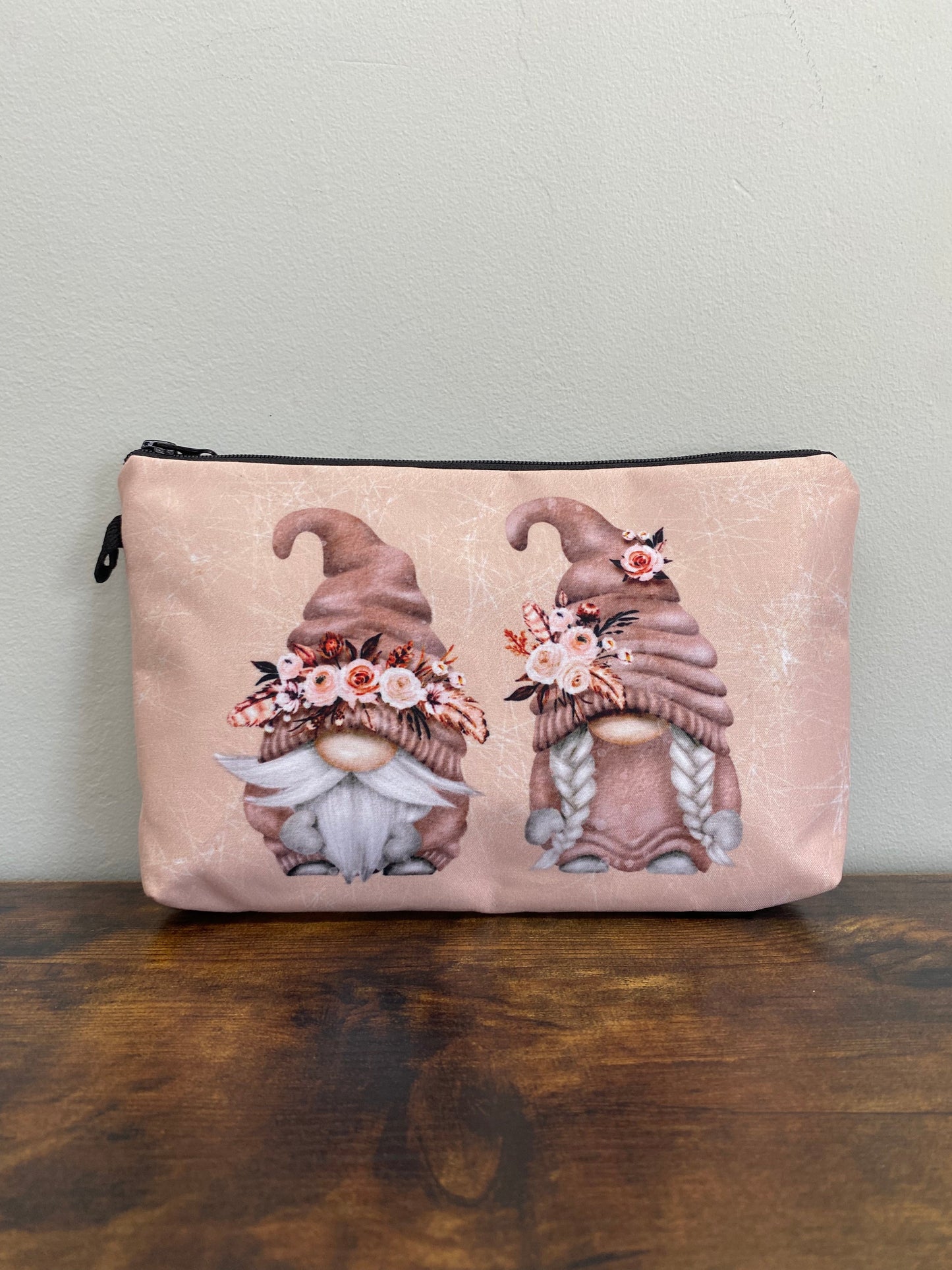 Pouch - Gnome Brown Floral