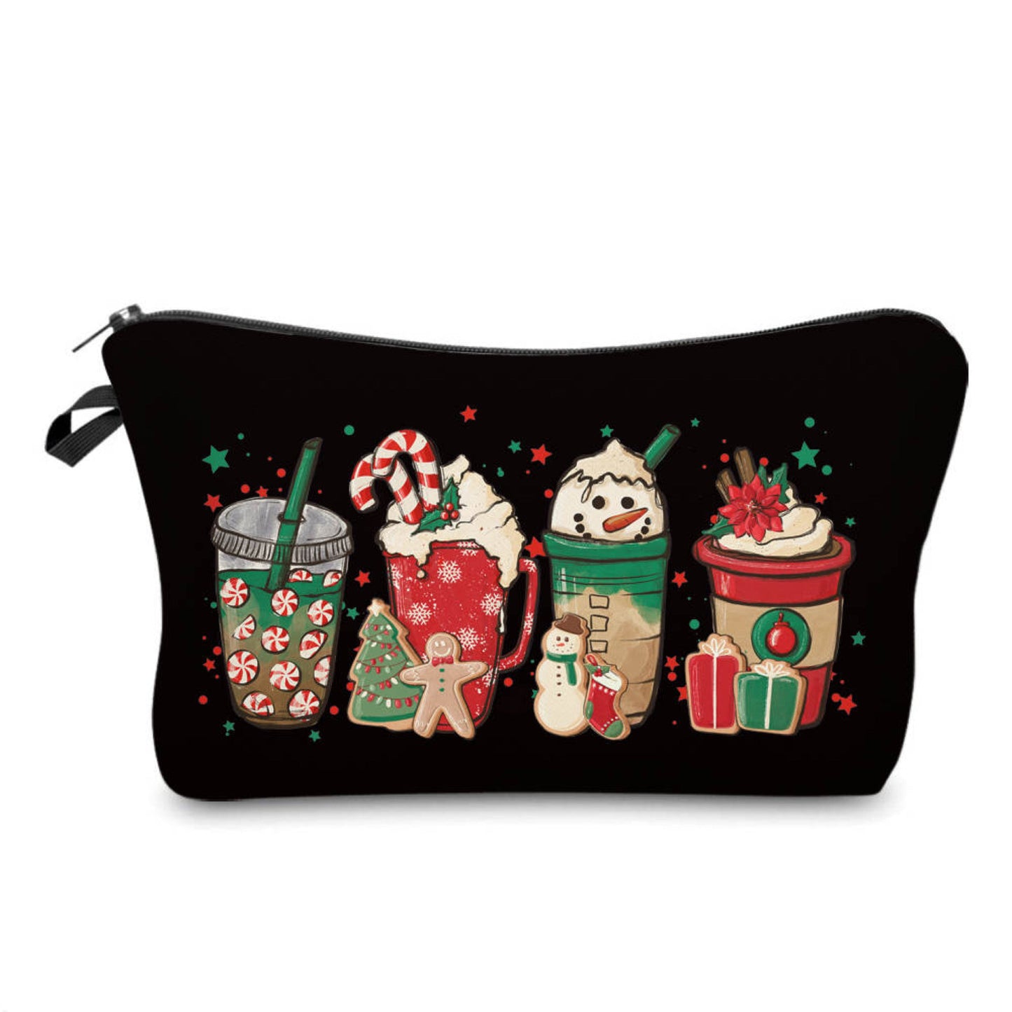 Pouch - Holiday Christmas - Coffee