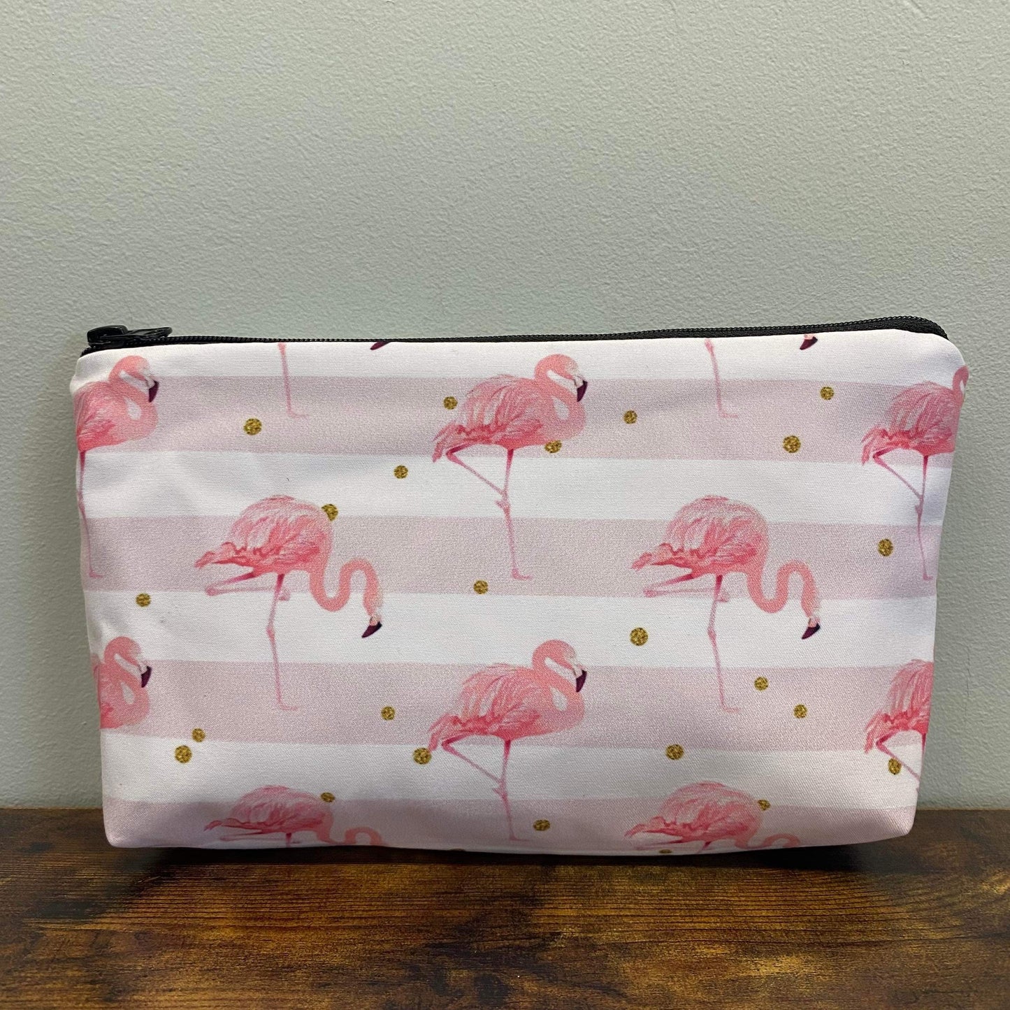 Pouch - Flamingo Stripe