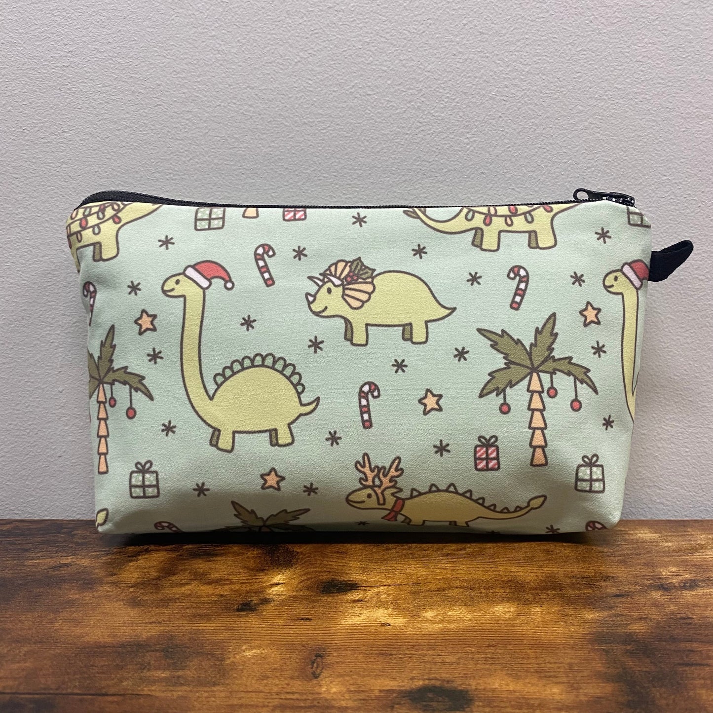 Pouch - Holiday Christmas - Dino-Mite (Two Sides)