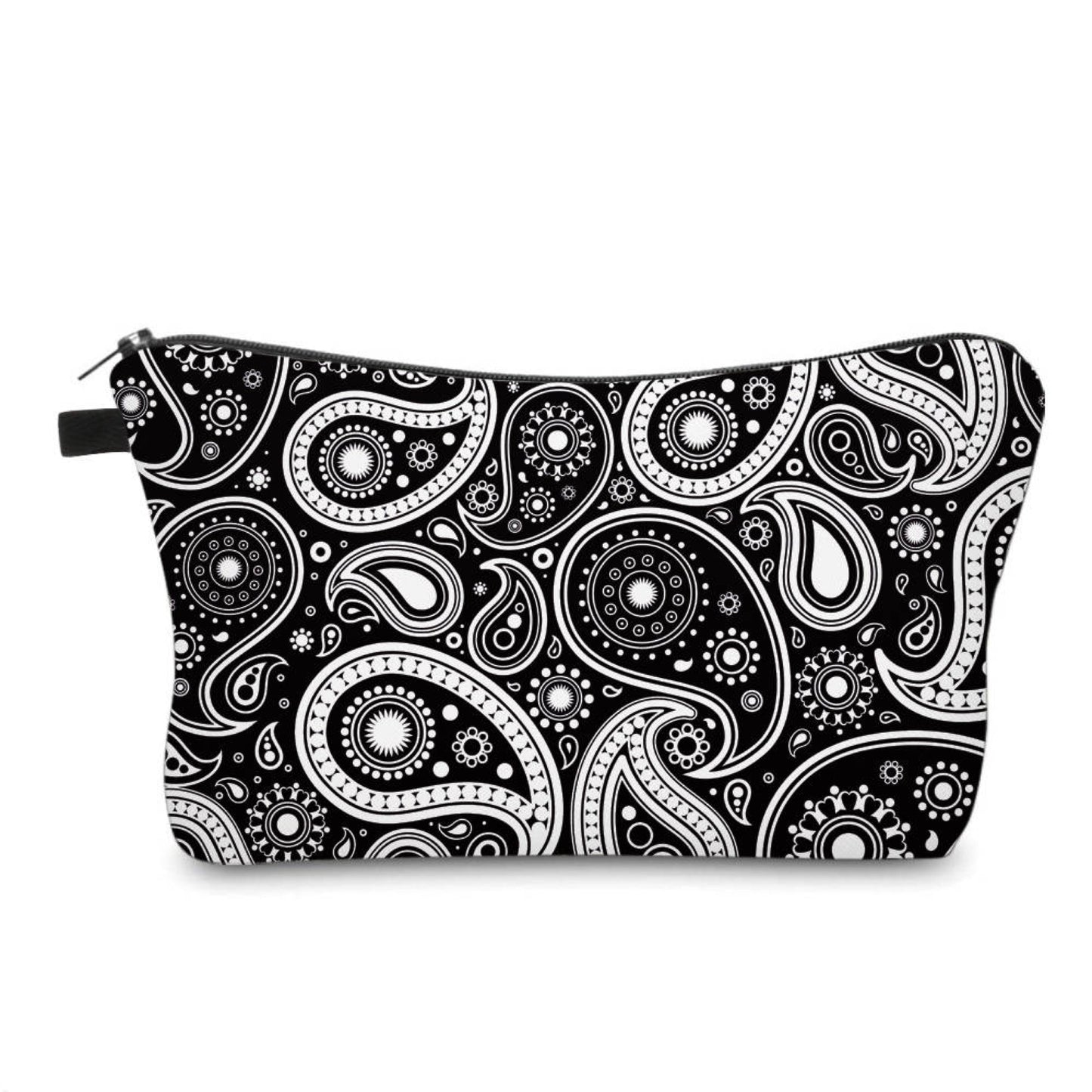 Pouch - Paisley Black & White