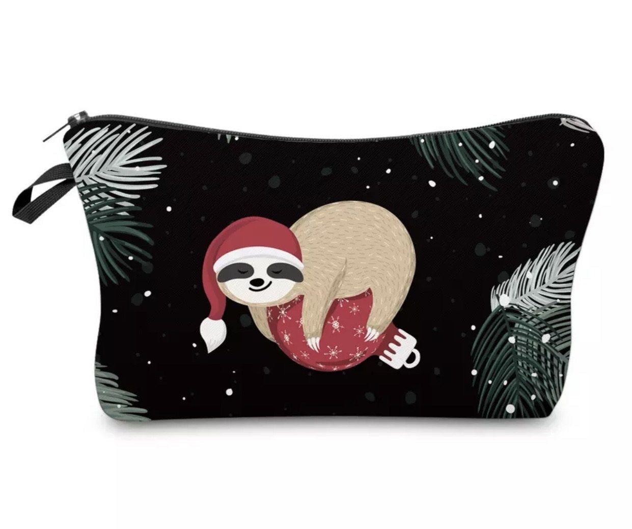 Pouch - Holiday Christmas - Sloth Ornament